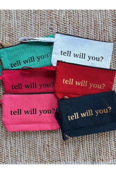 Sri Lankanism Travel Pouch - Tell Will You? (Available in Multiple Colors)